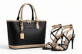 Luxury Ladies’ Bag & Sandal Set – Elegant Matching Duo